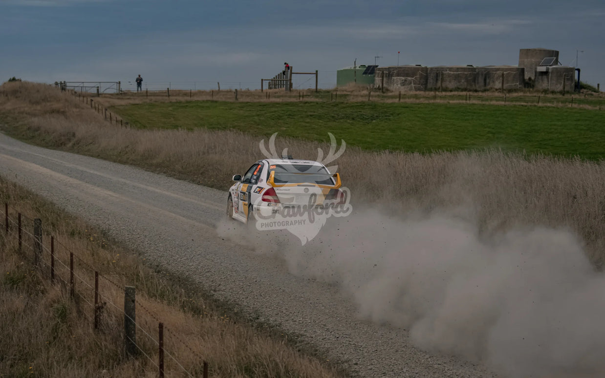 Otago rally ss5 #225 Mitsubishi Lancer Evo - Automotive