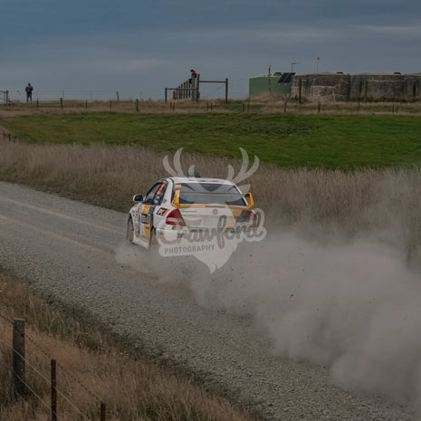 Otago rally ss5 #225 Mitsubishi Lancer Evo - Automotive