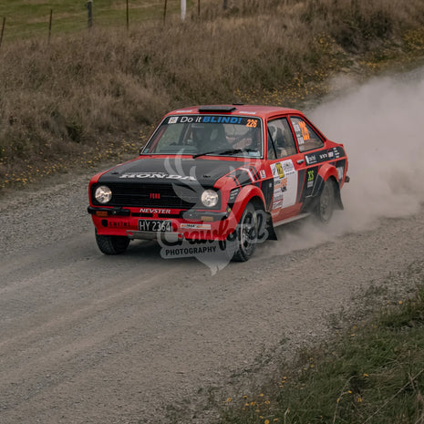 Otago rally ss5 #226 Ford Escort - Automotive