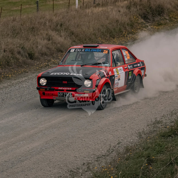 Otago rally ss5 #226 Ford Escort - Automotive
