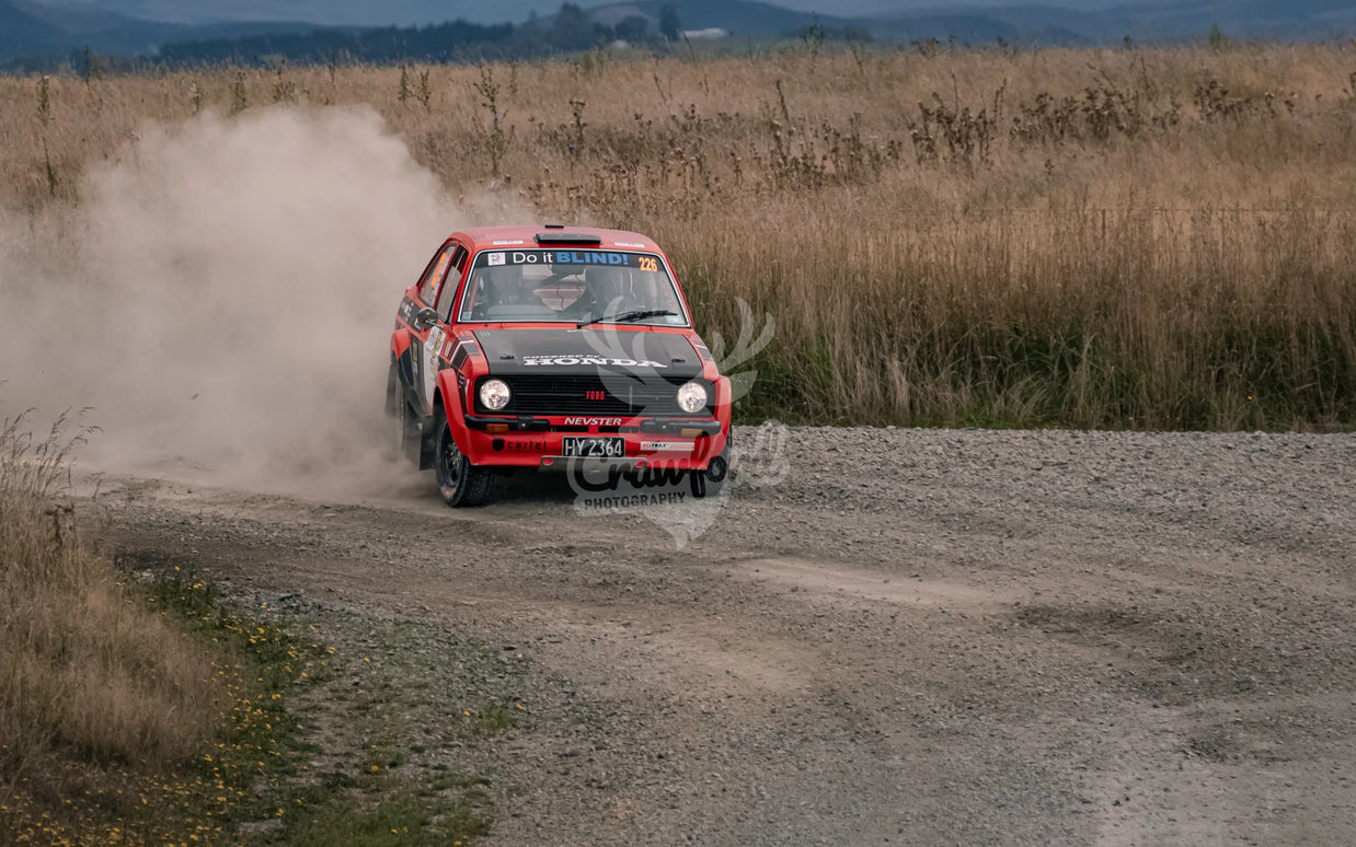 Otago rally ss5 #226 Ford Escort - Automotive