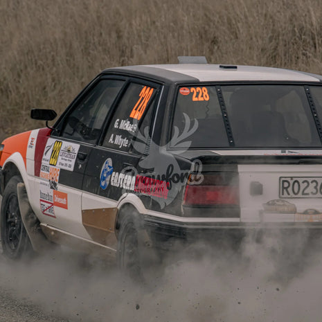 Otago rally ss5 #228 Toyota Corolla AE82 GT - Automotive