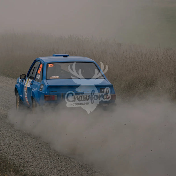 Otago rally ss5 #229 Ford Escort - Automotive