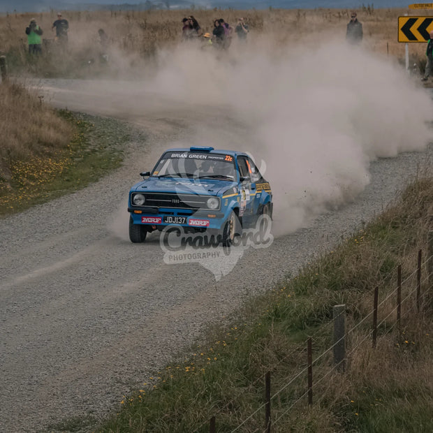Otago rally ss5 #22c Ford Escort Mk2 BDA - Automotive