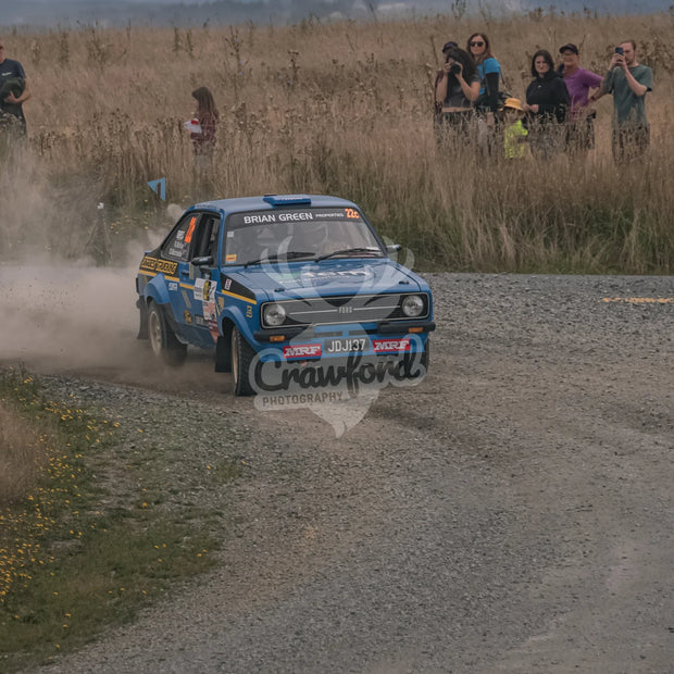 Otago rally ss5 #22c Ford Escort Mk2 BDA - Automotive