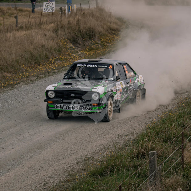 Otago rally ss5 #23 Ford Escort - Automotive