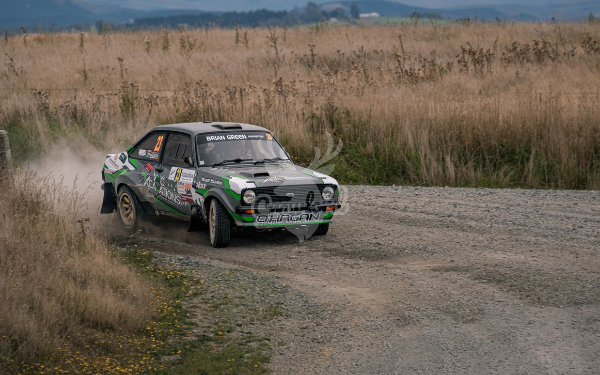 Otago rally ss5 #23 Ford Escort - Automotive