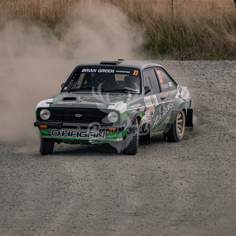 Otago rally ss5 #23 Ford Escort - Automotive