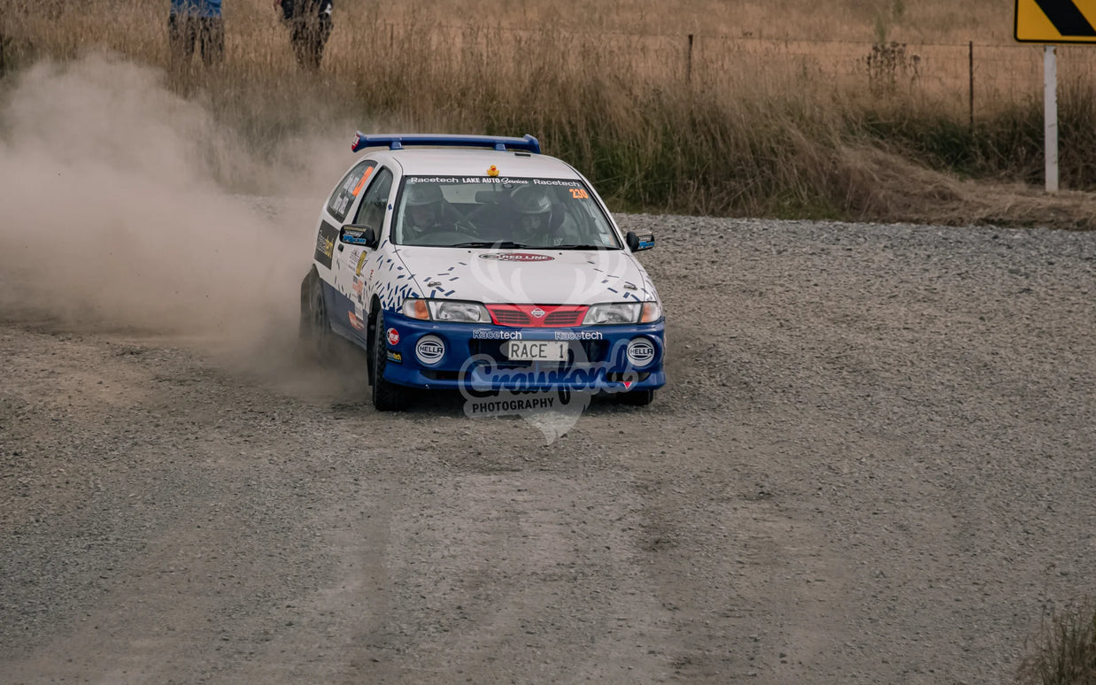 Otago rally ss5 #230 Nissan Almera - Automotive