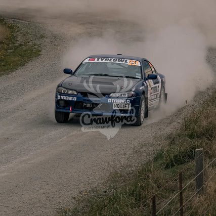 Otago rally ss5 #231 Nissan Silvia - Automotive