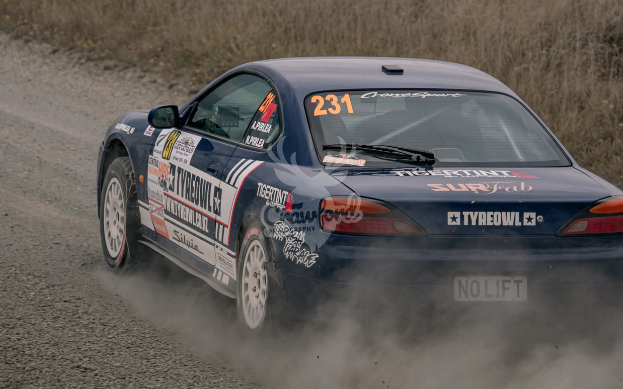 Otago rally ss5 #231 Nissan Silvia - Automotive
