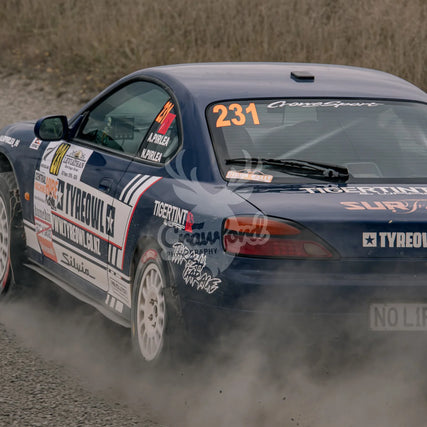 Otago rally ss5 #231 Nissan Silvia - Automotive