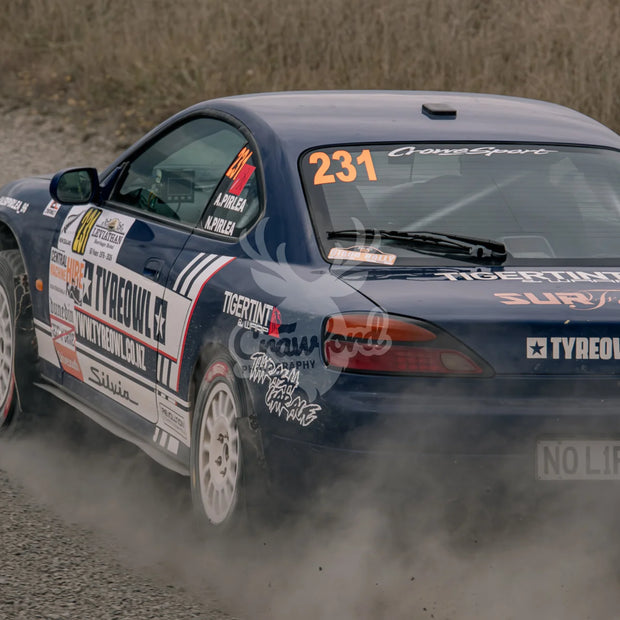 Otago rally ss5 #231 Nissan Silvia - Automotive