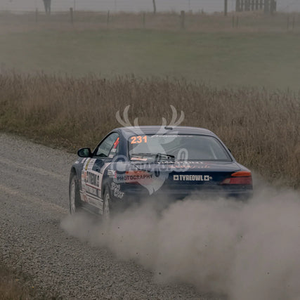 Otago rally ss5 #231 Nissan Silvia - Automotive