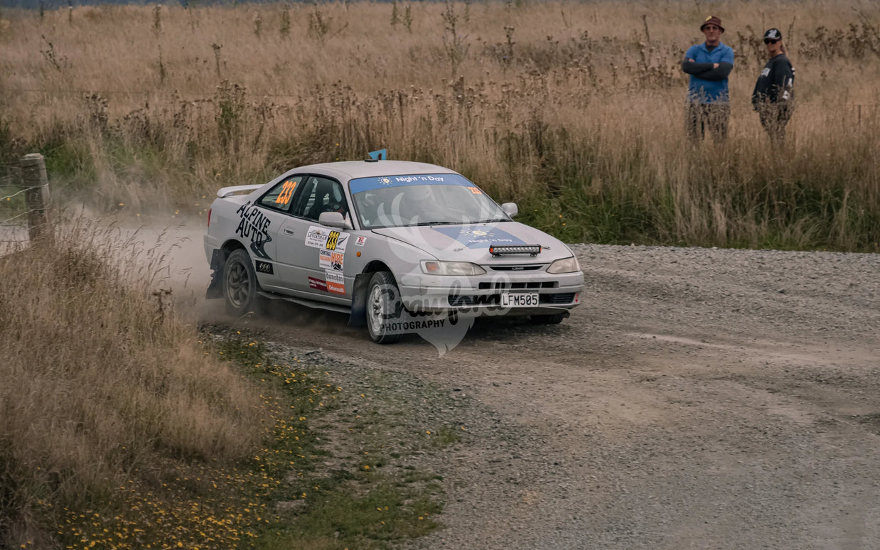 Otago rally ss5 #233 Toyota Trueno - Automotive