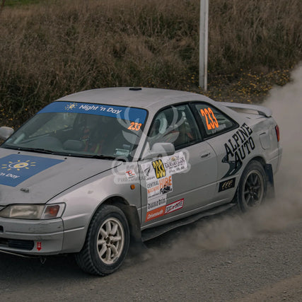 Otago rally ss5 #233 Toyota Trueno - Automotive