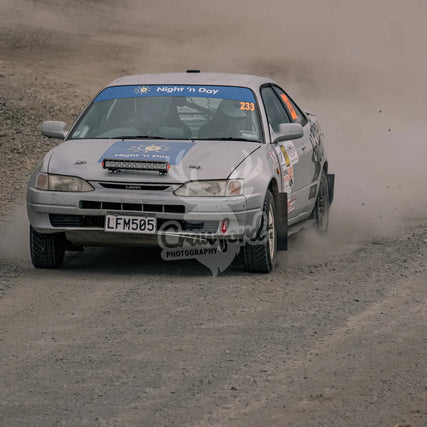 Otago rally ss5 #233 Toyota Trueno - Automotive
