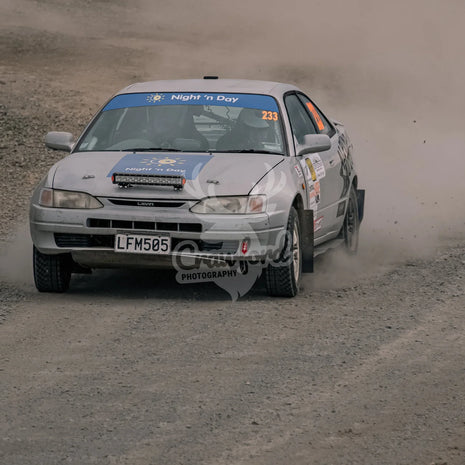 Otago rally ss5 #233 Toyota Trueno - Automotive