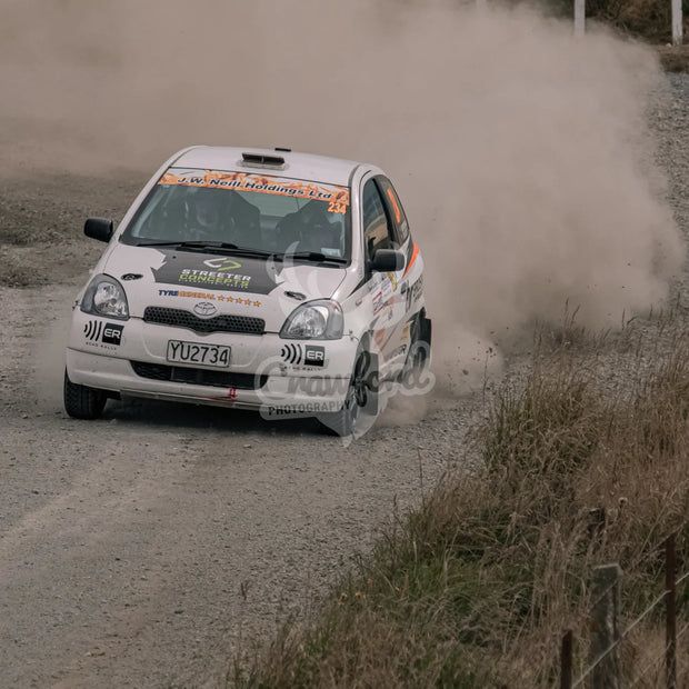 Otago rally ss5 #234 Toyota Echo - Automotive