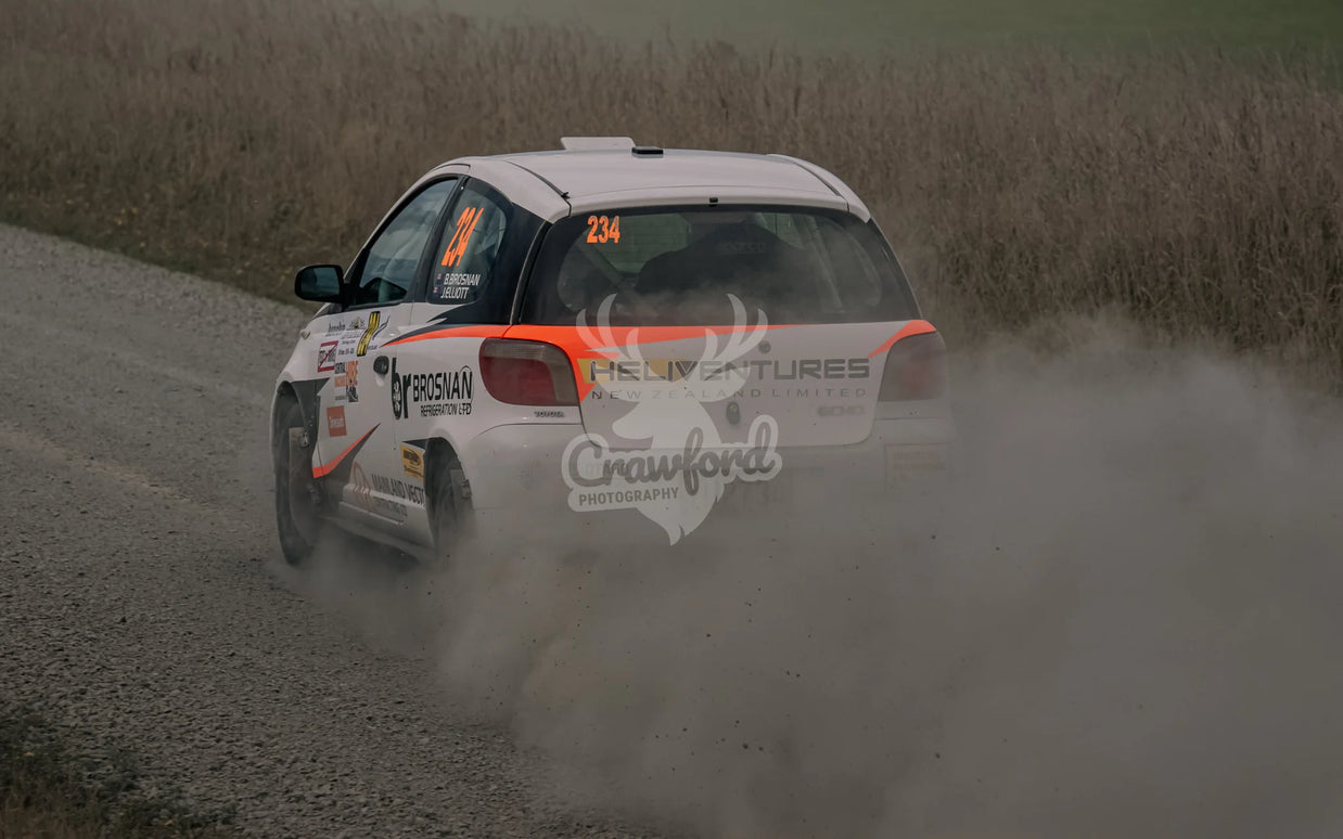 Otago rally ss5 #234 Toyota Echo - Automotive