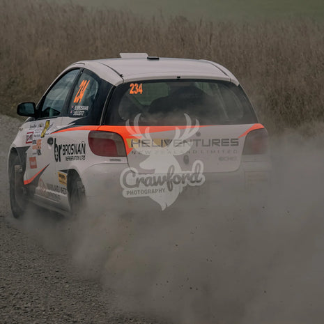 Otago rally ss5 #234 Toyota Echo - Automotive