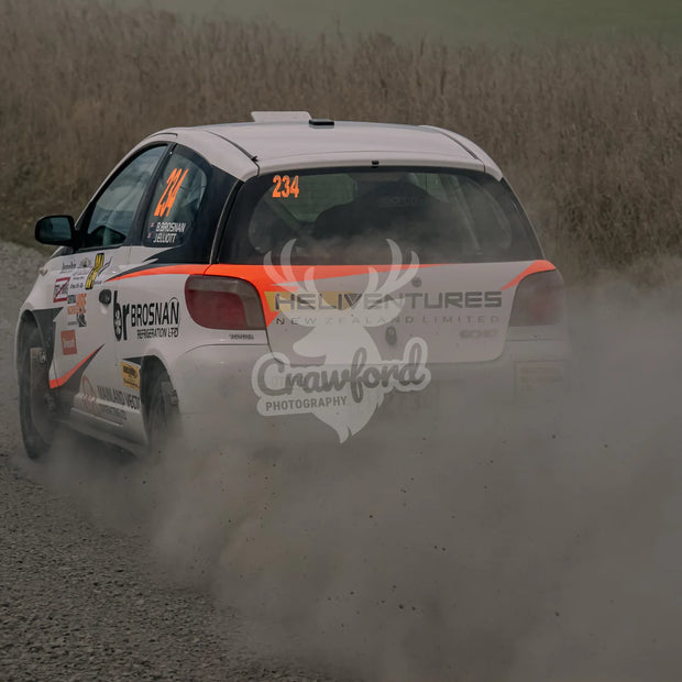 Otago rally ss5 #234 Toyota Echo - Automotive