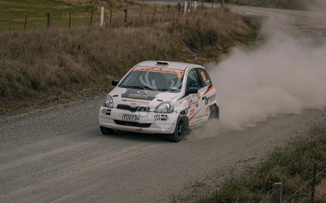Otago rally ss5 #234 Toyota Echo - Automotive