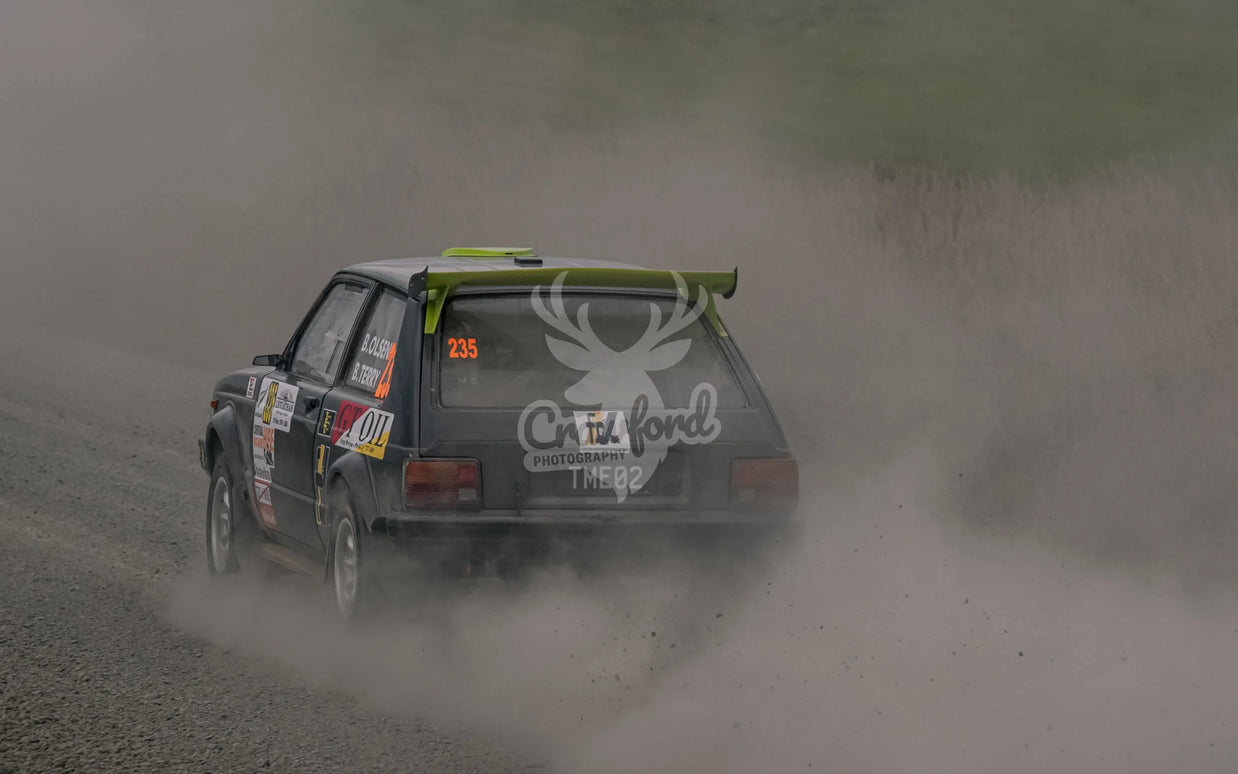 Otago rally ss5 #235 Toyota Starlet - Automotive
