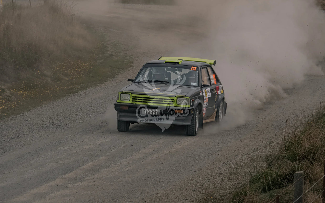 Otago rally ss5 #235 Toyota Starlet - Automotive
