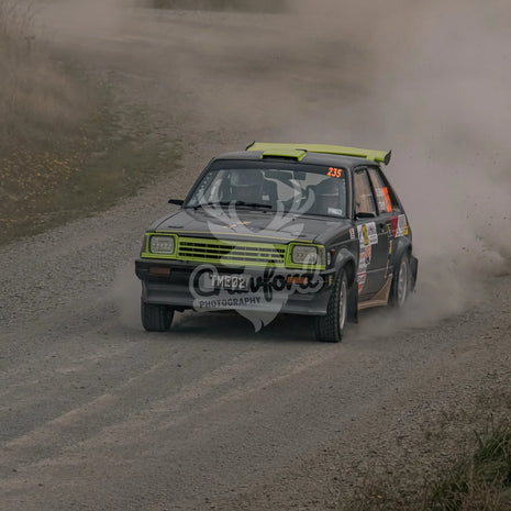 Otago rally ss5 #235 Toyota Starlet - Automotive