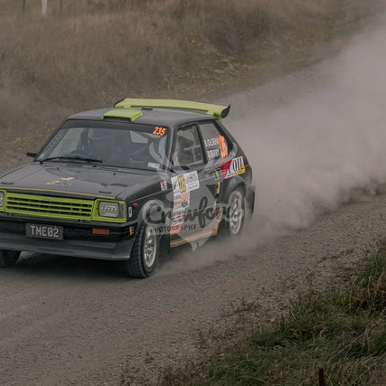 Otago rally ss5 #235 Toyota Starlet - Automotive