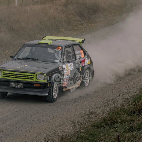 Otago rally ss5 #235 Toyota Starlet - Automotive