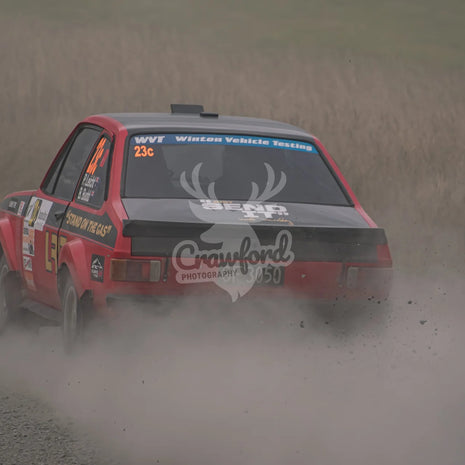 Otago rally ss5 #23c Ford Escort - Automotive