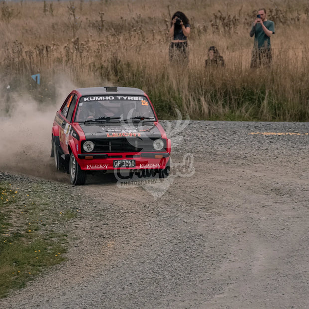 Otago rally ss5 #23c Ford Escort - Automotive