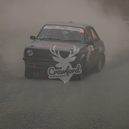 Otago rally ss5 #24c Ford Escort RS1800 - Automotive