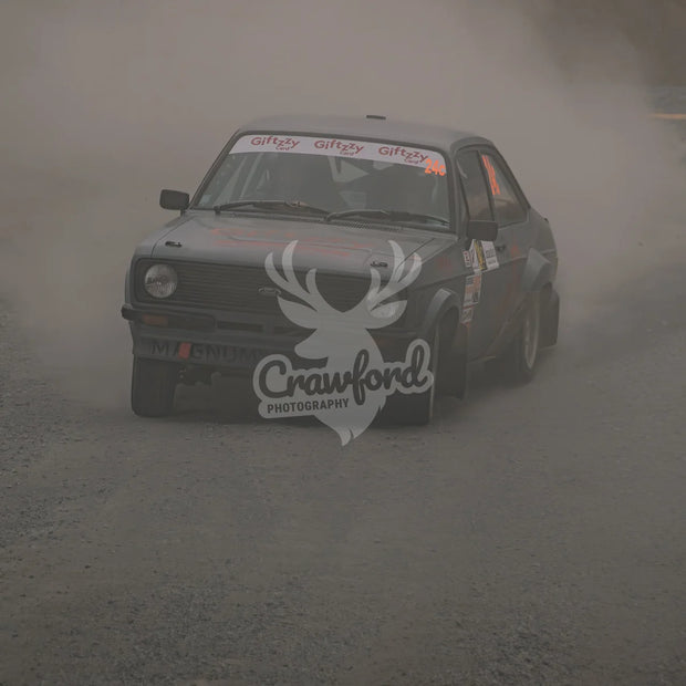 Otago rally ss5 #24c Ford Escort RS1800 - Automotive