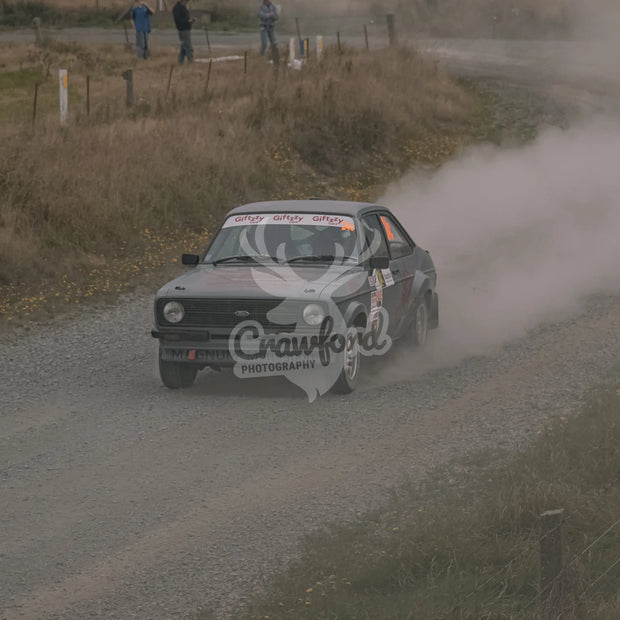 Otago rally ss5 #24c Ford Escort RS1800 - Automotive