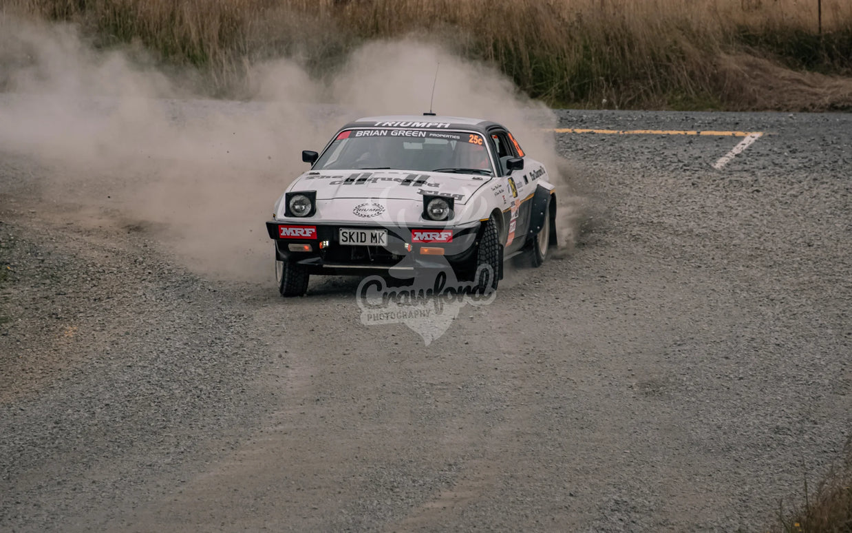 Otago rally ss5 #25c Triumph TR7 V8 - Automotive