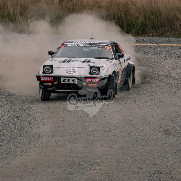 Otago rally ss5 #25c Triumph TR7 V8 - Automotive