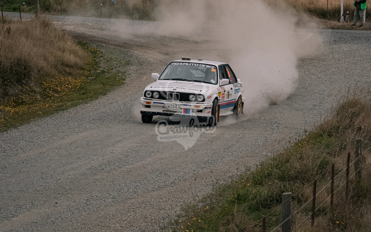 Otago rally ss5 #26c BMW E30 - Automotive