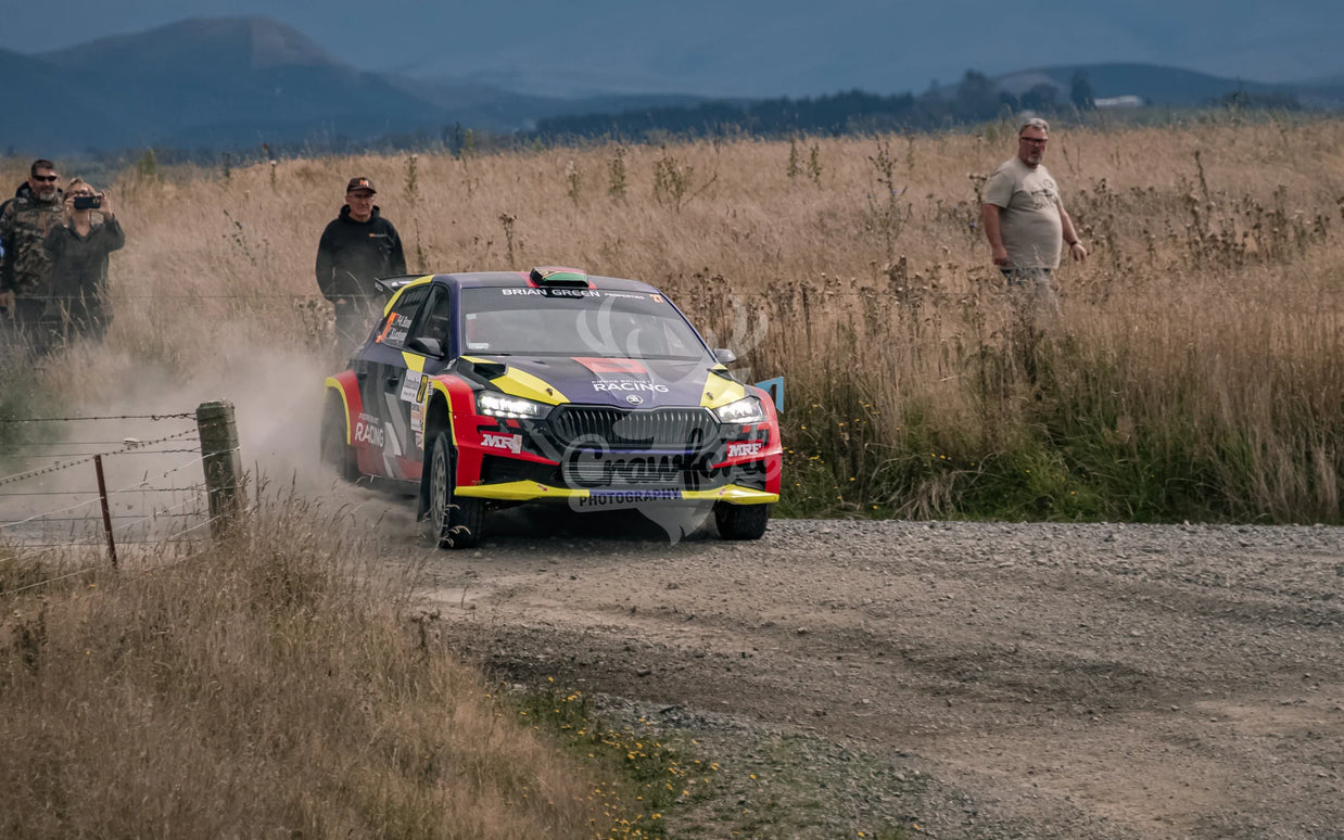 Otago rally ss5 #27 Skoda Fabia RS Rally2 - Automotive