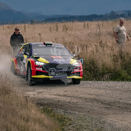 Otago rally ss5 #27 Skoda Fabia RS Rally2 - Automotive