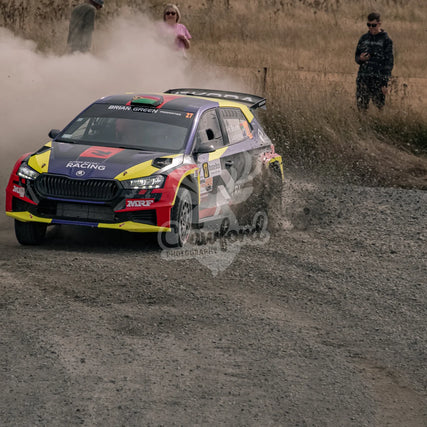 Otago rally ss5 #27 Skoda Fabia RS Rally2 - Automotive