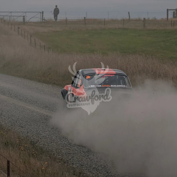 Otago rally ss5 #28c Ford Escort - Automotive
