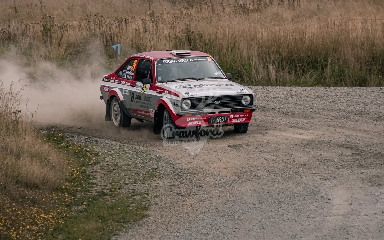 Otago rally ss5 #29 Ford Escort - Automotive