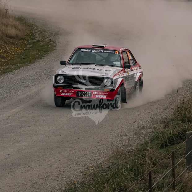 Otago rally ss5 #29 Ford Escort - Automotive