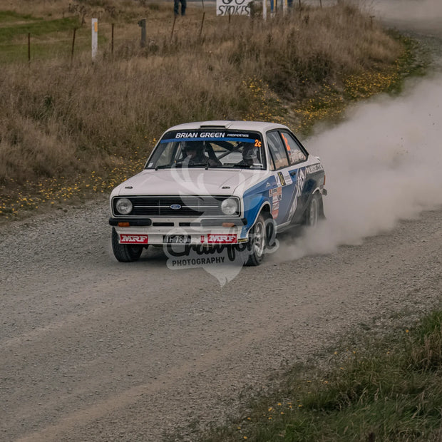 Otago rally ss5 #2c Ford Escort RS1800 - Automotive