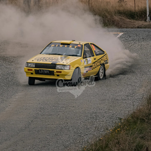 Otago rally ss5 #30c Toyota Corolla AE 86 - Automotive