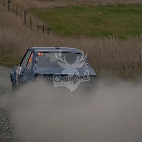 Otago rally ss5 #33c Ford Escort Mk2 BDA - Automotive