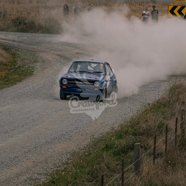 Otago rally ss5 #33c Ford Escort Mk2 BDA - Automotive